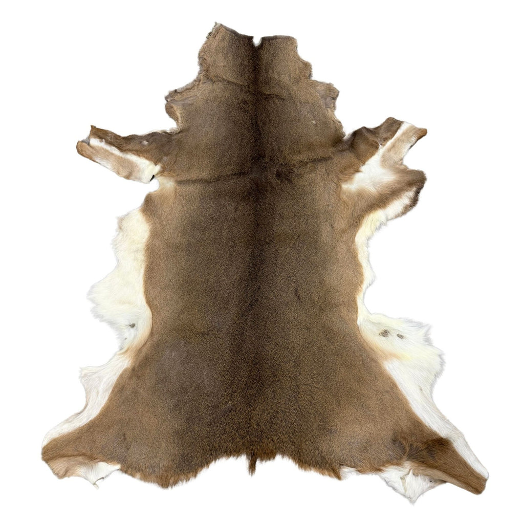 Hair On Deerskin Hide Rug - Tanned Deer Hide with Hair - Grade A